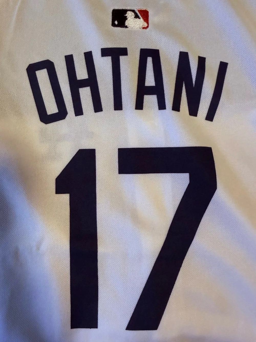 Los Angeles Dodgers Ohtani 17 White Dog Button-Up Jersey #17 #LA #Ohtani